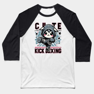 Cute Kickboxing Baseball T-Shirt